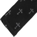 Black 'Penta Crosses' Leggings
