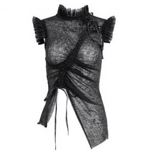 Black 'Gosvintha' Sleeveless Top