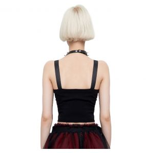 Black 'Emelia' Tank Top