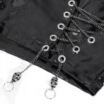 Short Sexy 'Gosvintha' en Simili Cuir Noir