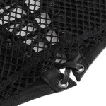 Black 'Midnight Bloom' Short Sleeves Top