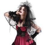 Voile et Couronne Skull 'Glamour' Noirs