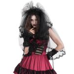 Voile et Couronne Skull 'Glamour' Noirs