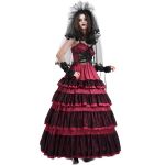 Voile et Couronne Skull 'Glamour' Noirs