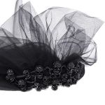 Voile et Couronne Skull 'Glamour' Noirs
