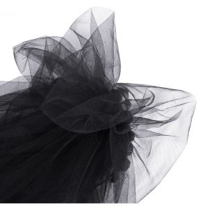 Voile et Couronne Skull 'Glamour' Noirs