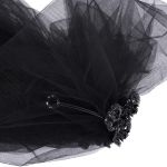 Voile et Couronne Skull 'Glamour' Noirs