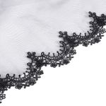 Voile et Couronne Skull 'Glamour' Noirs
