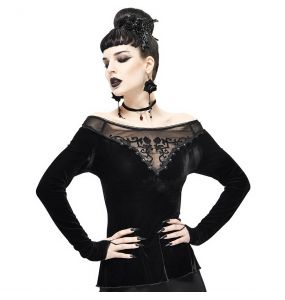 Haut Manches Longues 'Gauterit' Noir