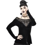 Haut Manches Longues 'Gauterit' Noir