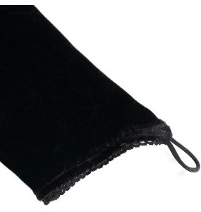 Black 'Gauterit' Long Sleeves Top