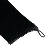 Black 'Gauterit' Long Sleeves Top