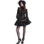 Demi-Chapeau Gothic Lolita 'Laura' Noir