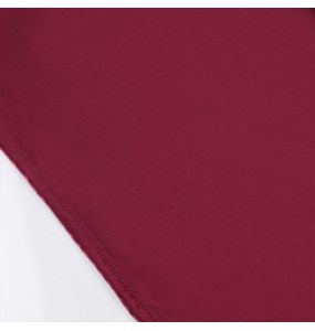 Longue Cape à Capuche 'Glamour' en Dentelle Bordeaux