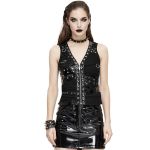 Haut Sans Manches 'Hecate' Noir