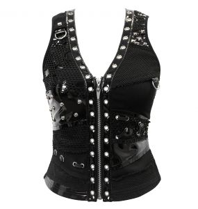 Haut Sans Manches 'Hecate' Noir