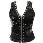 Haut Sans Manches 'Hecate' Noir