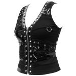 Haut Sans Manches 'Hecate' Noir