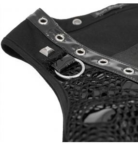 Haut Sans Manches 'Hecate' Noir