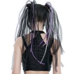 Crop Top Sans Manches 'Arika' Noir