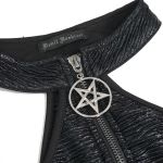 Crop Top Sans Manches 'Arika' Noir