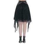 Jupe Asymétrique 'Arika' Noire