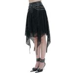Jupe Asymétrique 'Arika' Noire