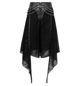 Jupe Asymétrique 'Arika' Noire