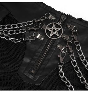 Jupe Asymétrique 'Arika' Noire