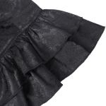 Chemisier Gothique Victorien 'Laura' Noir