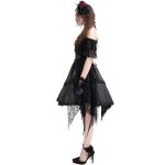 Robe Asymétrique 'Ovida' Noire