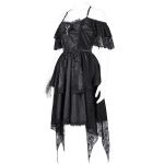 Robe Asymétrique 'Ovida' Noire