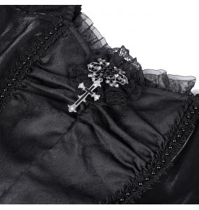 Robe Asymétrique 'Ovida' Noire