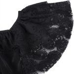 Robe Asymétrique 'Ovida' Noire