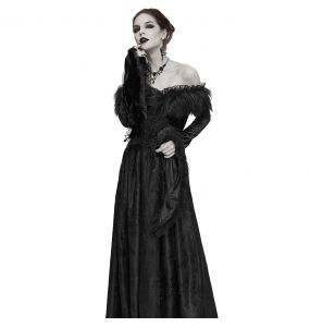 Robe Gothique 'Valamir' Noire