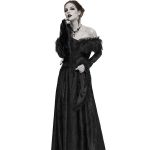 Robe Gothique 'Valamir' Noire