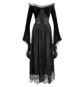 Robe Gothique 'Valamir' Noire