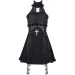 Robe Courte Gothic Lolita 'Lorelei' Noire