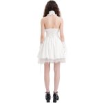 White 'Lorelei' Gothic Lolita Short Dress
