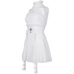 Courte Gothic Lolita 'Lorelei' Blanche