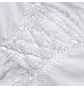 White 'Lorelei' Gothic Lolita Short Dress