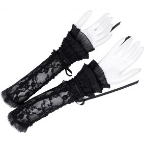 Black Gothic 'Lorelei' Arm Warmers