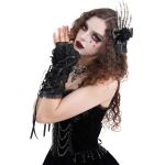 Black Gothic 'Lorelei' Arm Warmers