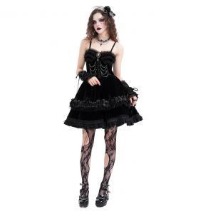 Manchettes Gothiques 'Lorelei' Noires