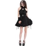 Manchettes Gothiques 'Lorelei' Noires