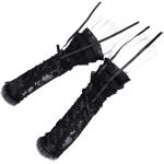 Black Gothic 'Lorelei' Arm Warmers
