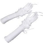 White Gothic 'Lorelei' Arm Warmers