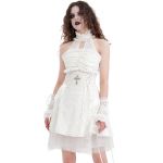 Manchettes Gothiques 'Lorelei' Blanches