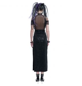 Black 'Mira' Long Dress