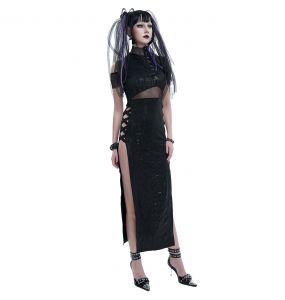 Robe Longue 'Mira' Noire